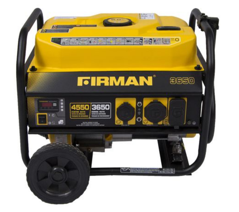 Pineview Rentals Firman Generator