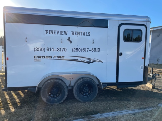 Pineview Rentals Trailer with Decals